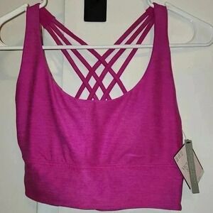 Victoria's Secret Flow On Point Light Support Sports Bra Strappy Back